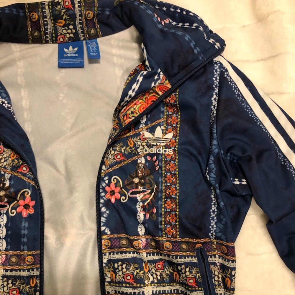 Adidas Paisley Bomber Jacket